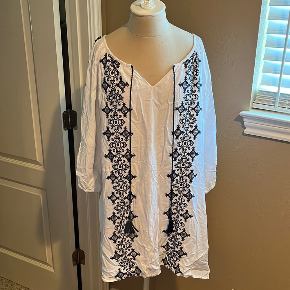 Embroidered dress